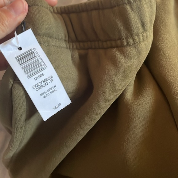 NWT-COZY FLEECE MEGA CARGO™ SWEATPANT mire green - Picture 4 of 5